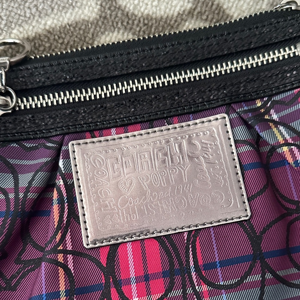 Coach Black and Pink Crossbody Bag - Picture 2 of 8